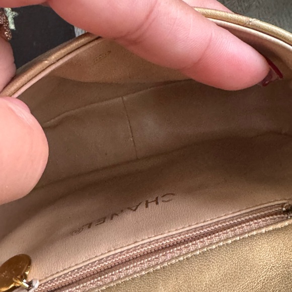 Chanel metallic lambskin quilted mini *PRICE is FIRM* - Picture 8 of 16